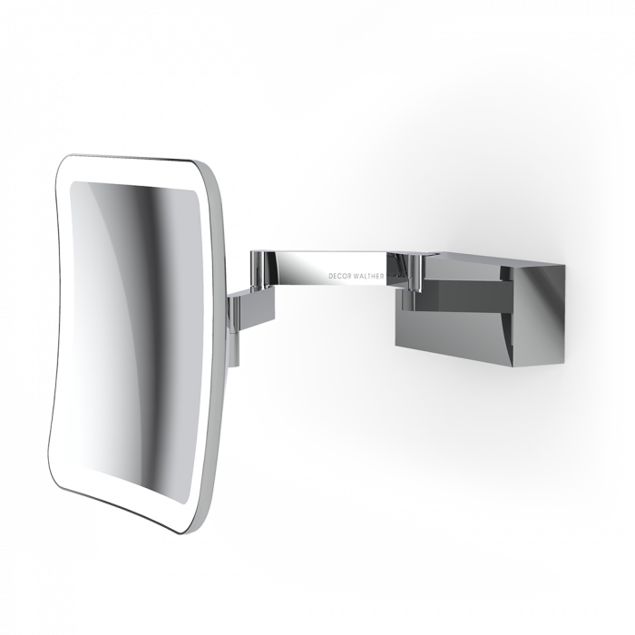 logica werkloosheid Lucht Decor Walther Vision S wand make-up spiegel-chroom | Badkamermooimakers.nl